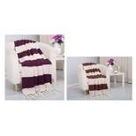 Luxurious Classic Knitted Throw Blanket, 50x60