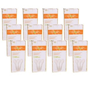 World Centric Compostable Spoons - Case of 12/24 ct - 1 of 3