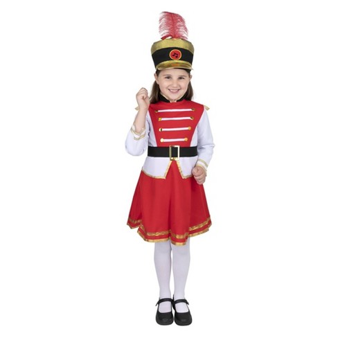 Girls Drum Major Costume Theme Party Marching Band Uniform Cosplay Halloween