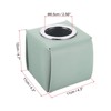Unique Bargains Home Office Car PU Leather Napkin Dispenser Foldable Tissue Box Cover - 2 of 4