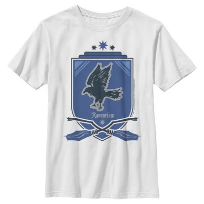 Boy's Harry Potter Ravenclaw Line Art Crest T-Shirt