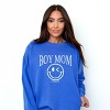 Simply Sage Market S.W.Smiley Boy Mom Outline Garment Dyed Sweatshirt - 2 of 4