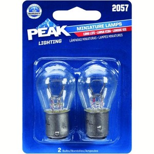 Peak Incandescent Parking/Stop/Tail/Turn Miniature Automotive Bulb 2057 - 1 of 1
