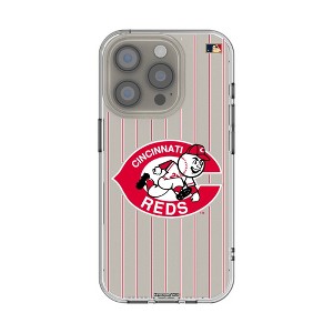 MLB Cooperstown Central Teams Pinstripe Clear Cell Phone Case for Apple iPhone - 1 of 4