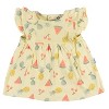 Gerber Baby Girls' Cotton Dress & Diaper Cover Set - 2-Piece - 3 of 4