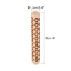 Unique Bargains Wood Clay Grain Texture Carved Fine Baking DIY Rolling Pins - 2 of 4