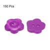 Unique Bargains Resin 2-Hole Craft Replacement Flower Sewing Buttons 150 Pcs - 3 of 4