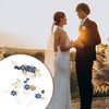 Unique Bargains Women's Bride Wedding Rhinestone Hair Combs 4 Pcs - 4 of 4
