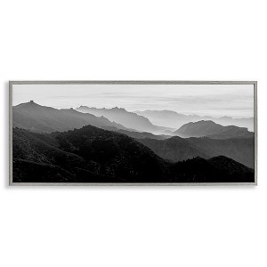 Stupell Industries Misty Sky Open Mountain Landscape, 24" x 10" - 1 of 4