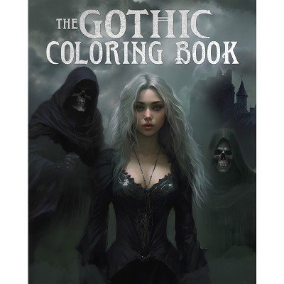 The Gothic Coloring Book - (Sirius Creative Coloring) by  Tansy Willow (Paperback)