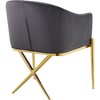 Meridian Furniture,Xavier Velvet Dining Chair - 2 of 4