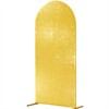 Bling Arch Backdrop Cover, Reusable Wedding Arch Stand Cover with Zipper, Fitted Backdrop Cover for Birthday Party Ceremony Banquet Decor - 2 of 4