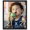 PosterPalooza | Classic Modern Black Picture Frame - UV Acrylic, Foam Board Backing, Hanging Hardware - 2 of 4