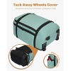 Hynes Eagle 2-in-1 Luggage Set, 20 inch Rolling Backpack + Fanny Pack-Green - 4 of 4