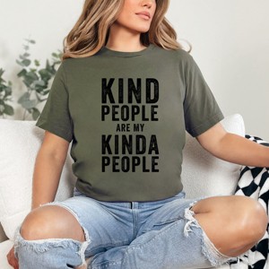 Simply Sage Market Kind People Are My Kinda People Short Sleeve Tee - 1 of 4