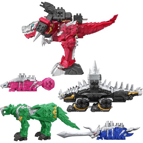 Power Rangers Dino Fury Megazord Mega Pack 5 pack Zord Action Figure Target