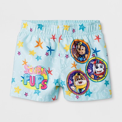 paw patrol swim shorts