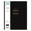 Day Designer 2024-25 Weekly/Monthly Planner 10"x8" Bookbound Black: Agenda, Calendar, Adult Stationery, Tabs - 3 of 4