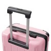 ChicFurnit Bag and Luggage Sets 3PCS Lightweight Durable ABS Suitcase, Packing Cubes, TSA Lock, Pink, 13.6"*8.3"*21.5" - 3 of 4