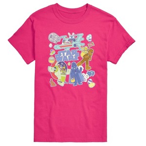 Men's - Star Wars - Easter Sticker -Men's Short Sleeve Graphic T-Shirt Short Sleeve Graphic T-Shirt - 1 of 3