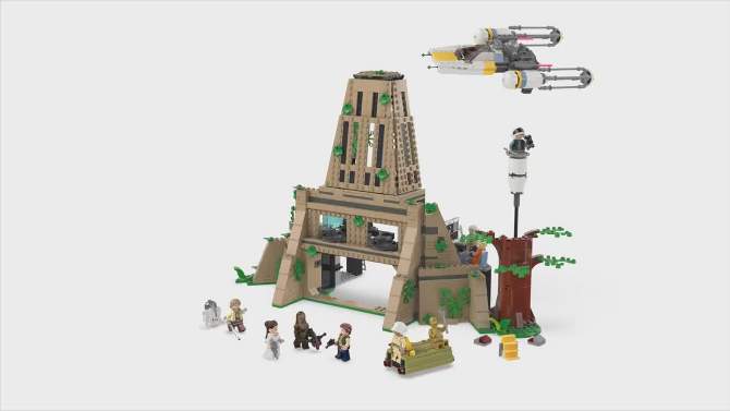LEGO Star Wars: A New Hope Yavin 4 Rebel Base Building Playset 75365, 2 of 8, play video