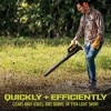 Sun Joe Jet Leaf Blower with Cordless Compact Turbine & Quick Charging, 24V, Green - Battery-Powered Electric Blower for Lawn, Garden, and Yard - 3 of 4