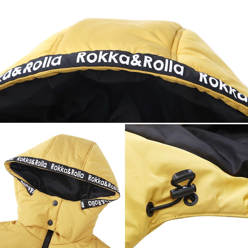 Rokka&Rolla Women's Mid-Weight Puffer Coat, 5 of 8
