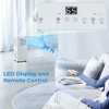 Costway 7100 BTU (10000 BTU ASHRAE) Portable Air Conditioner 3-in-1 10000 BTU AC Unit with Dehumidifier and Cool and Fan - 4 of 4