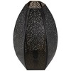 Northlight Laser-Cut Moroccan-Style Mandalas Iron Table Lamp - 15.75" - Black - 3 of 4