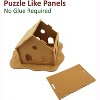 4E's Novelty Foam Gingerbread House Craft Kit (1 Pack) for Kids with Foam Stickers, Build & DIY Christmas Crafts for Kids & Toddlers - 4 of 4