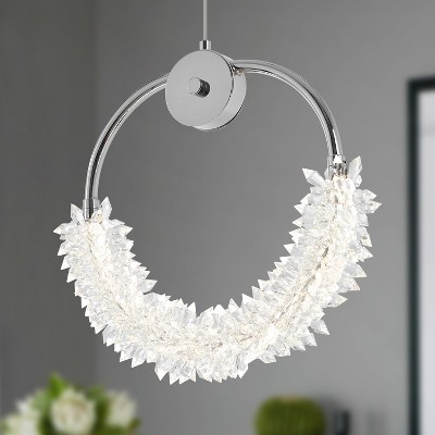 MAYEERTY Modern Crystal Chandelier Cristal LED Hanging Bar Lighting Lighting Chandelier