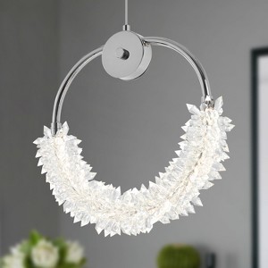 MAYEERTY Modern Crystal Chandelier Cristal LED Hanging Bar Lighting Lighting Chandelier - 1 of 4