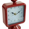 Set of 3 Metal Bird Clocks - Olivia & May: Vintage Style Analog Desk Timepieces, No Choking Hazard - 3 of 4