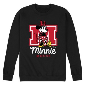 Men's - Disney - Minnie Mouse Graphic Fleece Sweatshirt - 1 of 4