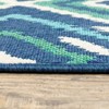 Oriental Weavers Meridian 2209B Navy/ Green Indoor/Outdoor Area Rug - 3'7" x 5'6" - 4 of 4