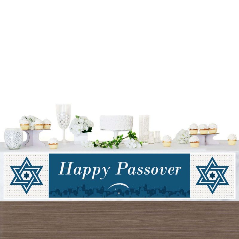 Big Dot of Happiness Happy Passover - Pesach Party Decorations Party Banner, 3 of 7