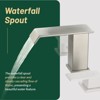 Cobbe Brushed Nickel Bathroom Sink Faucet 3-Hole Double Handle Widespread Faucet with Pop-up Drain and Supply Hoses - 4 of 4