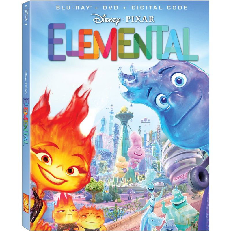 Elemental  (Blu-ray + DVD + Digital), 1 of 4