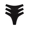OnGossamer Women's Mesh Hip-G 3 Pack Thong - 3 of 3