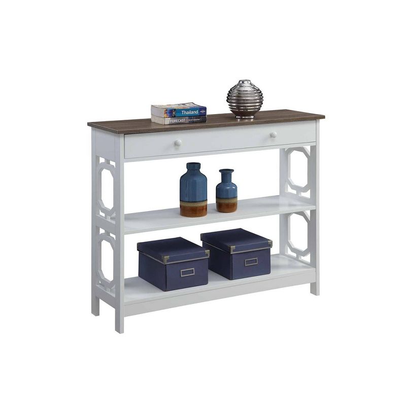 Omega 1 Drawer Console Table - Breighton Home, 4 of 5