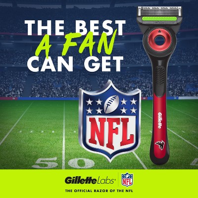 Gillette Labs Men's 5 Blade Reusable Razor - NFL Falcons