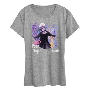 Women's - Disney - Poor Unfortunate Soul Short Sleeve Graphic T-Shirt - 1 of 4