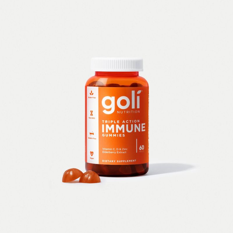 Goli Nutrition Immune Multivitamin Vegan Gummies - 60ct, 4 of 7