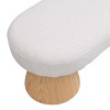 Modern Upholstered Ottoman Bench with Padded Seat for Comfortable Seating in Entryway or Bedroom -3irtyhousy - 3 of 4