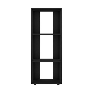 VYNXARIA 39" Tall Four-Tier Bookcase, Living Room, Storage Cabinet - 1 of 4
