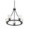 Savoy House Calhoun 5 - Light Chandelier in  Matte Black - 3 of 4
