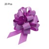 Unique Bargains Glitter Bright Gift Wrapping Large Pull Bow for Christmas Decoration 20 Pcs - 3 of 4