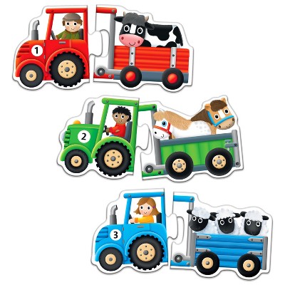 The Learning Journey My First Match It! Tractors & Trailers