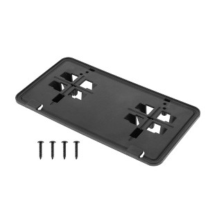 Unique Bargains License Plate Bracket for Ford F-150 15-17 No.FL3Z17A385B with Screws 1 Set - 1 of 4