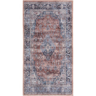 Nourison Washable Brilliance Vintage Medallion Indoor Rug
